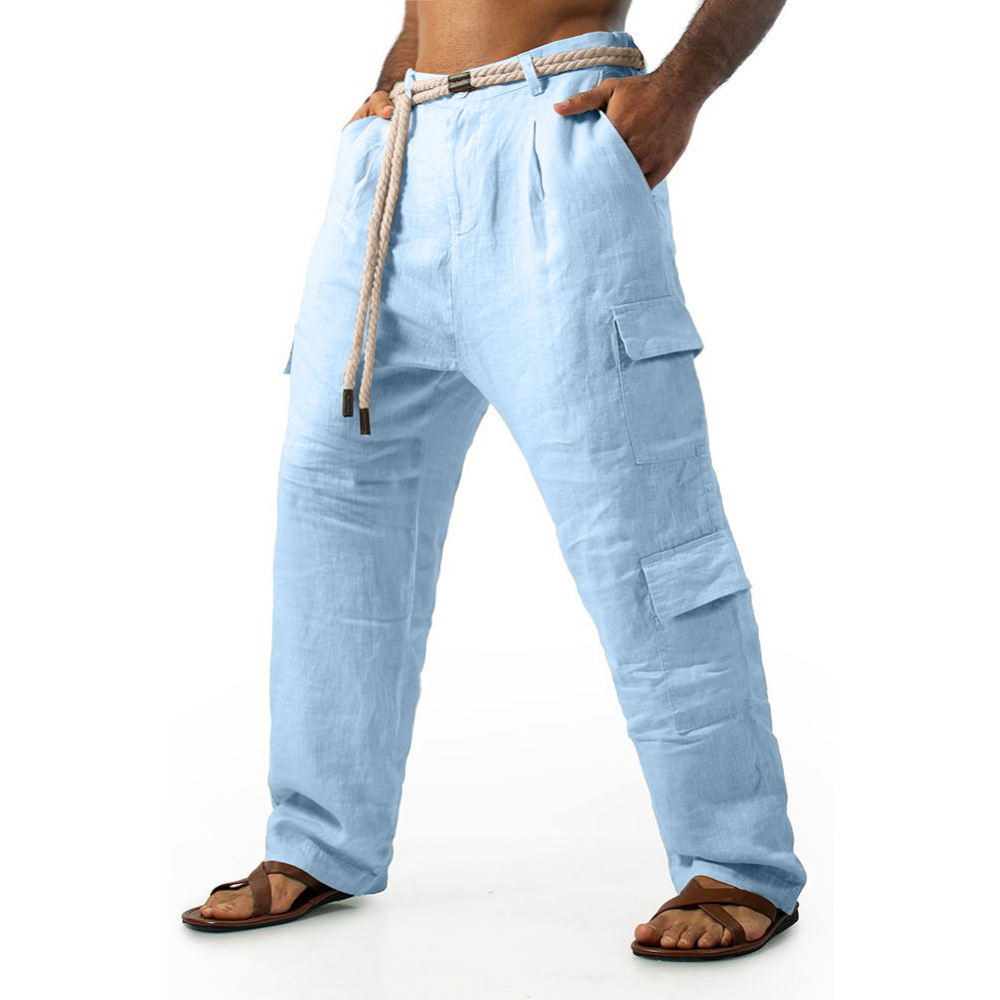 Shorts Chino Slim - Casual Mens Cotton Cargo Shorts Multi