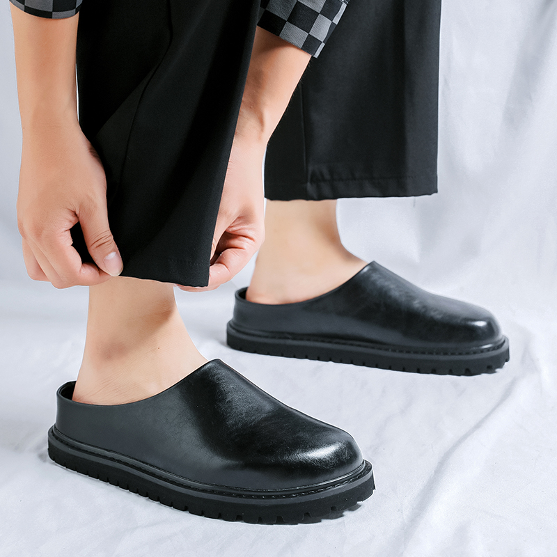 Platform Flats Leather Mules M - đánh giá và giá Flip Flop Leather Men