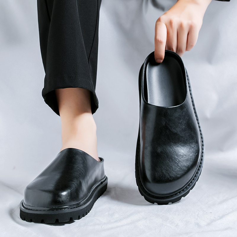 Platform Flats Leather Mules M - đánh giá và giá Flip Flop Leather Men