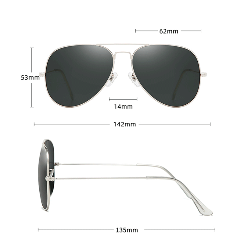Thời Trang Mới Hàng Không Kính - đánh giá và giá Sunglasses Aviator Polarized