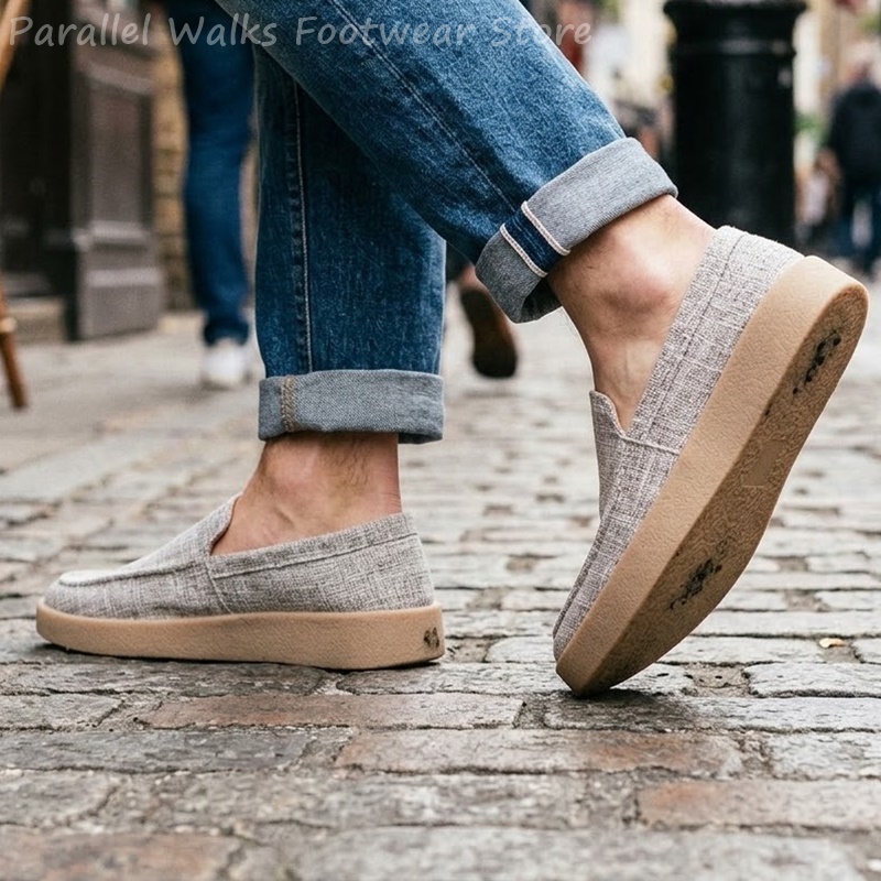Men's Canvas Slip On Loafers B - đánh giá và giá Espadrille Slip On